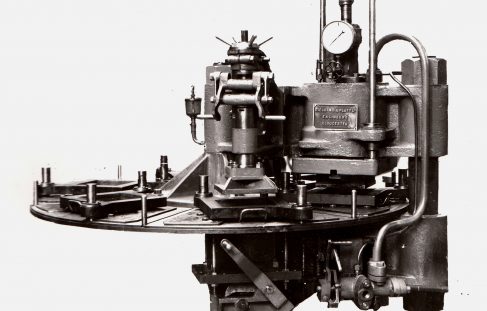 100 ton Six-Mould Tile Press, O/No. 7706, c.1936