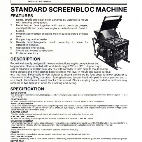 Screenblock Machine 