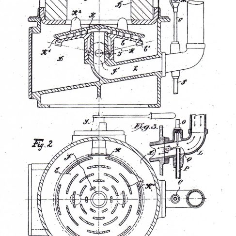 F&P US Patent 1908 - P1