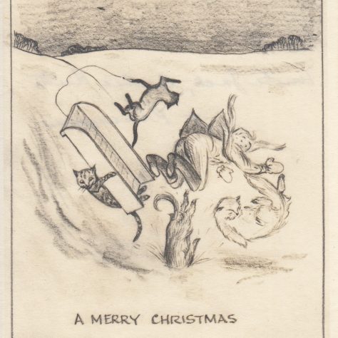 Jack Fielding's Christmas cards
