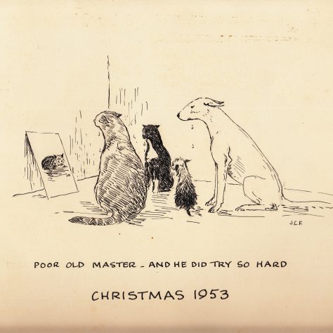Jack Fielding's Christmas cards