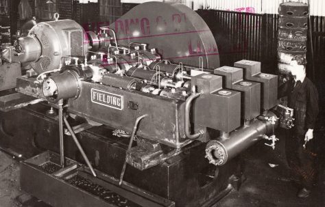H8 'F' type M D Hydraulic Pump, O/No. 9063, c.1940