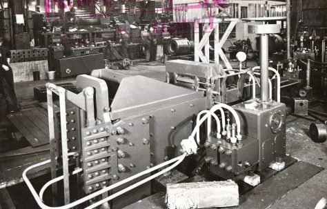120 ton Scrap Baling Press, O/No. 9364, c.1941