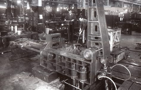 200 ton Scrap Baling Press, O/No. 9338, c.1941