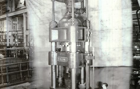1000 ton 1st Indent Cartridge Case Press, view taken during erection, O/No. 9718, c.1941