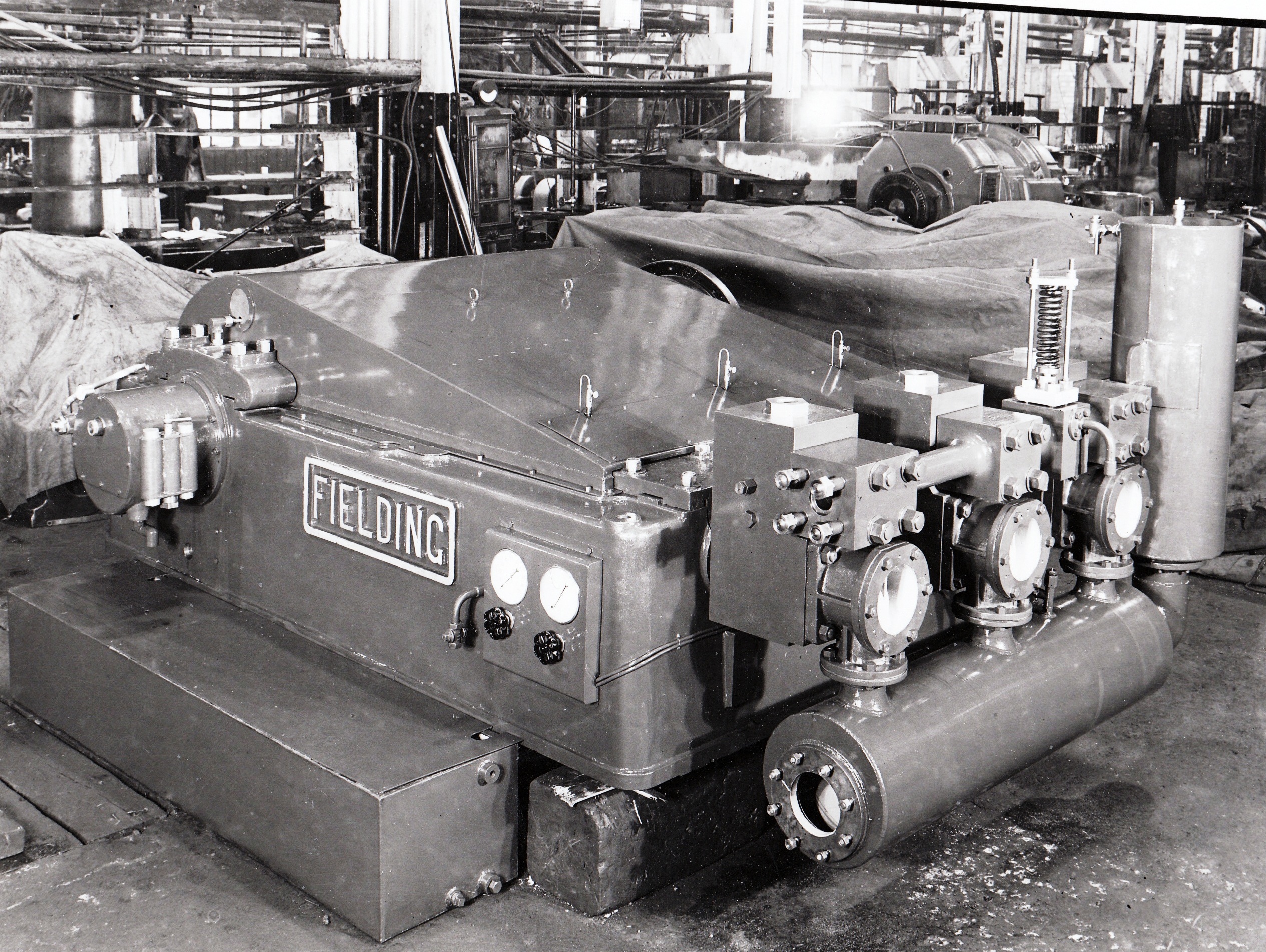 H10 Hydraulic Pump, with Horizontal Suction Valves, O/No. 4087, c.1943
