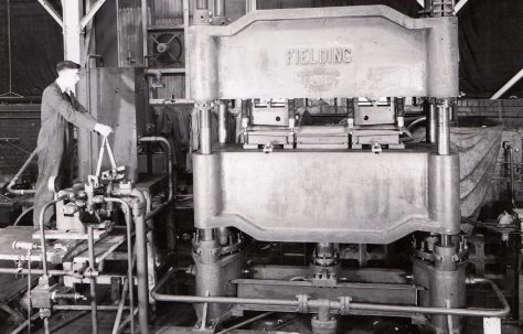 200 ton Sleeper Punching Press, c.1943