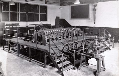560 ton Duplex Stretching & Forming Press, views taken on site, O/No. 4000, c.1943