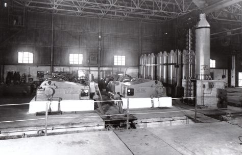 Air/Water Hydraulic Acccumulator Station, c.1946