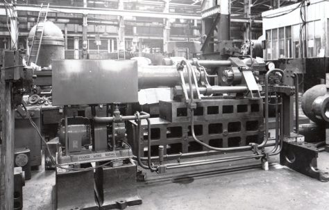 90 ton Horizontal Extrusion Press, O/No. 5481, c.1946