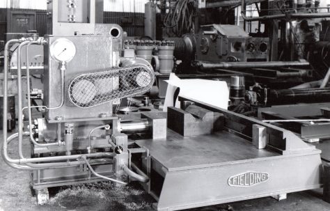 10 ton Spring Cambering Press, O/No. 6586, c.1950