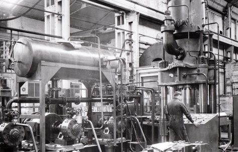 800 ton Brick Press, O/No. 6502, c.1950