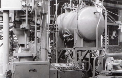 200 ton Briquetting Press, O/No. 3610, c.1951