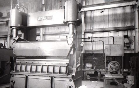Combined Brake and Folding Press, O/No. 3450, c.1951