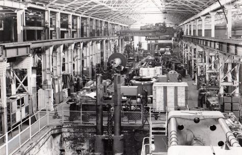 Photographs of Hydraulic No.1 Heavy Machine and Fitting Shop