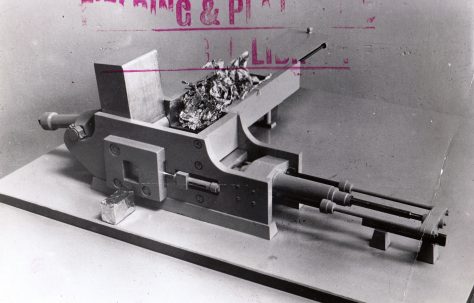 Model of a Scrap Metal Baler Type 'Sawar' Lindemann, c.1956