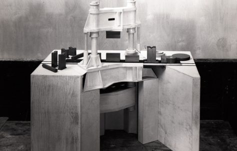 Model of a 1500 ton Pull - Down Forging Press, c.1958