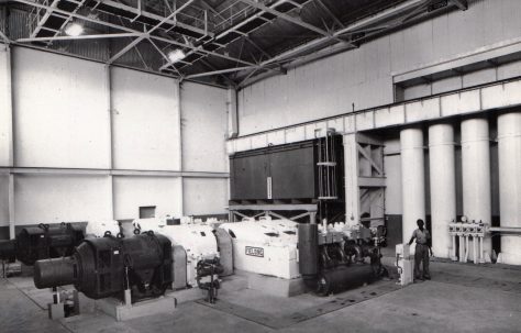 H15 Pumps and Accumulator installation at Wheel Plant, Durgapur, India, O/No. 57740/50 c.1958