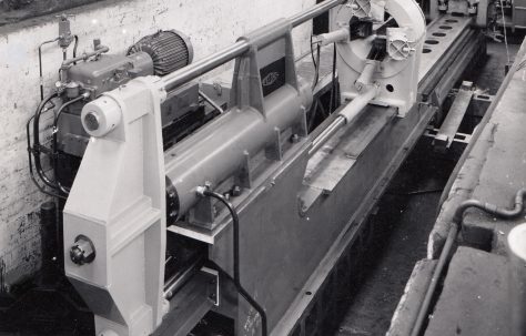 100 ton Stretching and Detwisting Machine, O/No. 63560, c.1964