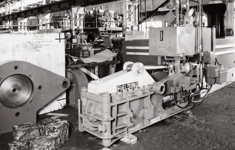 SCB1 Scrap Baling Press, views taken at assembly and on site, O/No. 64710, c.1964