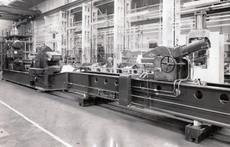 70 US ton Stretching & Detwisting Machine, O/No. 64540, c.1965