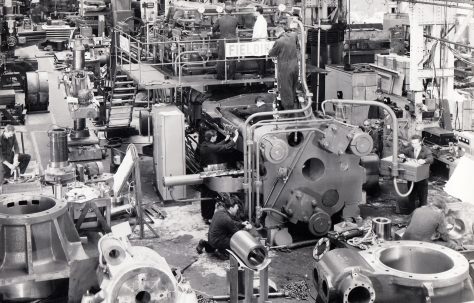 Photograph of Hydraulic No.1 Heavy Machine and Fitting Shop