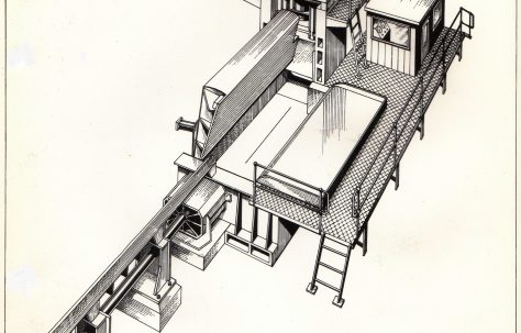 350 ton Single-Cut Shear with Mark 5 Squeeze Box (animation), c.1967