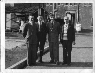 Arthur Williams with other Fielding employees, c.1949 | T A Williams