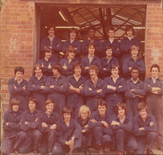 Apprentice intake 1977