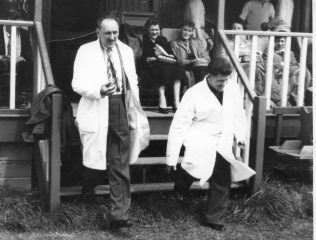 Apprentice Cricket at Worcester 1955