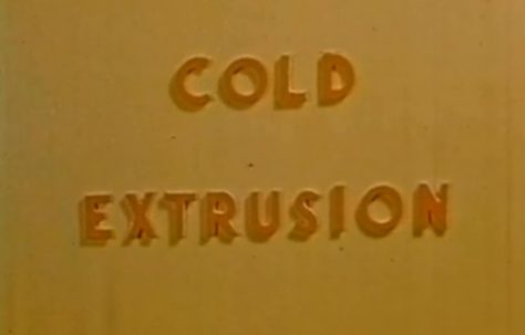 Cold Extrusion