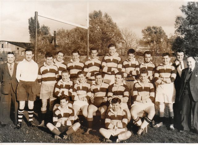 Atlas Works' rugby team, 1958