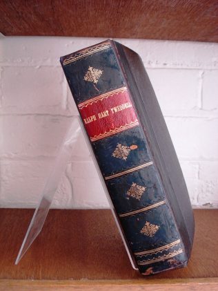Leather-bound volume of RHT papers | with kind permission of Robert Thompson
