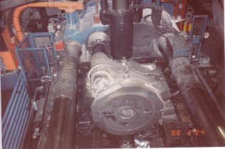 1600 ton Horizontal Extrusion Press, Number 9, O/No. E83130, c.1973 | Paul Boscott