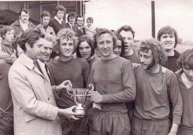 Fielding's winning the Sunday League Cup