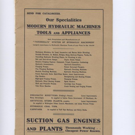 Modern Hydraulic Machines, Tools & Appliances