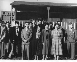 Apprentice Cricket at Worcester 1955