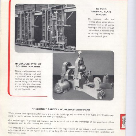 Hydraulic Presses for Railway Workshop Equipment