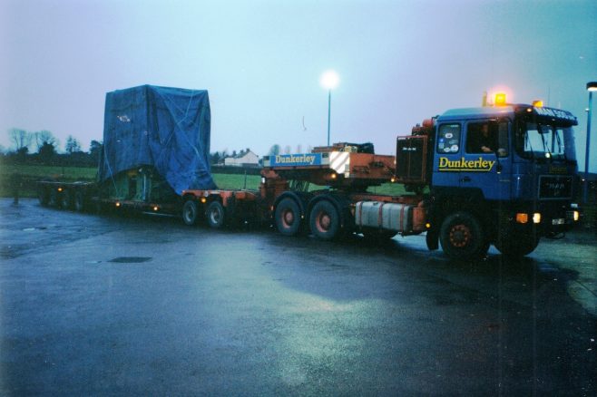 JB117  Parking up for the night at Ross-on-Wye | Supplied by John Bancroft