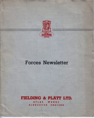 Forces Newsletter 1957