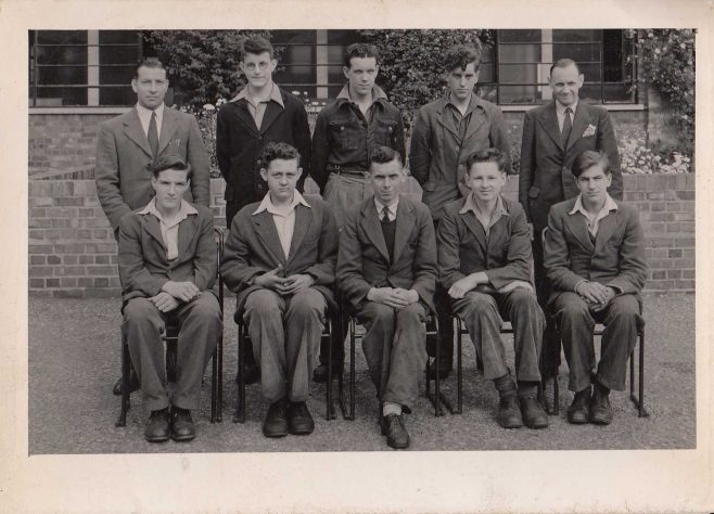 Apprentice intake August 1946 | Photograph courtesy of John Ansley