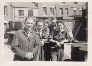 Pete Sutton, Albert Grendall, ?, ?, ?