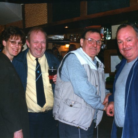 No.52  L to R: Jackie Byett, Paul Regester; Norman Bidmead; Dave Barnes