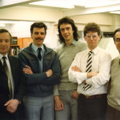 No.56  L to R: Brian Billingham; Mike Parker; ? ; Andy M; John Ansley