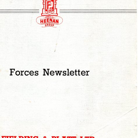 FORCES NEWSLETTER 1958 EDITION