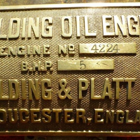 Fielding & Platt Petrol Engine, Brisbane, Australia | Kindly supplied by Robert Isdale