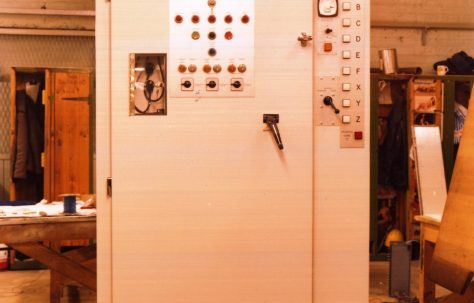 Descaler Accumulator Control Panel, O/No. A96860, c.1979