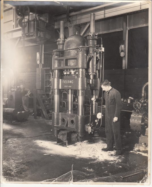 Photographs of presses from 1941 | Fielding and Platt in World War II ...