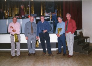 George, Roy Hollis,Roger Beard,Ron Yardley and David Jones.