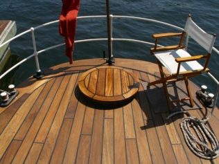 Newly restored aft deck | M.Phillips